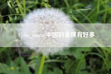 射洪中国的金牌有好多