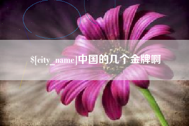 射洪中国的几个金牌啊