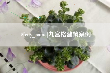 射洪九宫格建筑案例