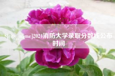 射洪2024消防大学录取分数线公布时间