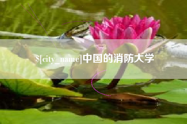 射洪中国的消防大学
