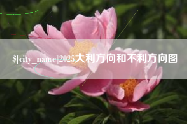 射洪2025大利方向和不利方向图