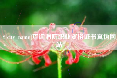 射洪查询消防职业资格证书真伪网站