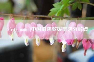 射洪中国消防救援学院分数线